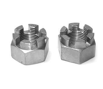 Slotted Castle Nuts